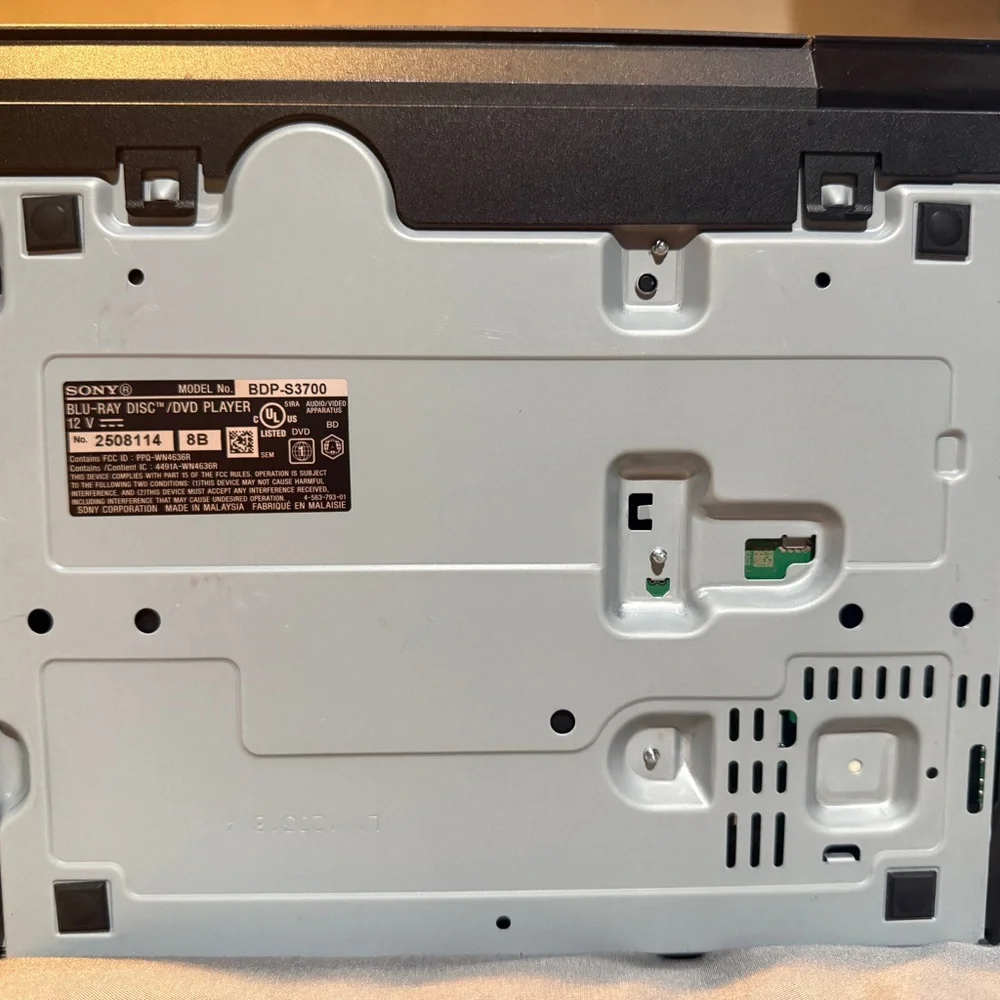 Sony Black Blu-ray/DVD Player with Remote and Power Adapter

*TESTED AND WORKS - Picture 3 of 11